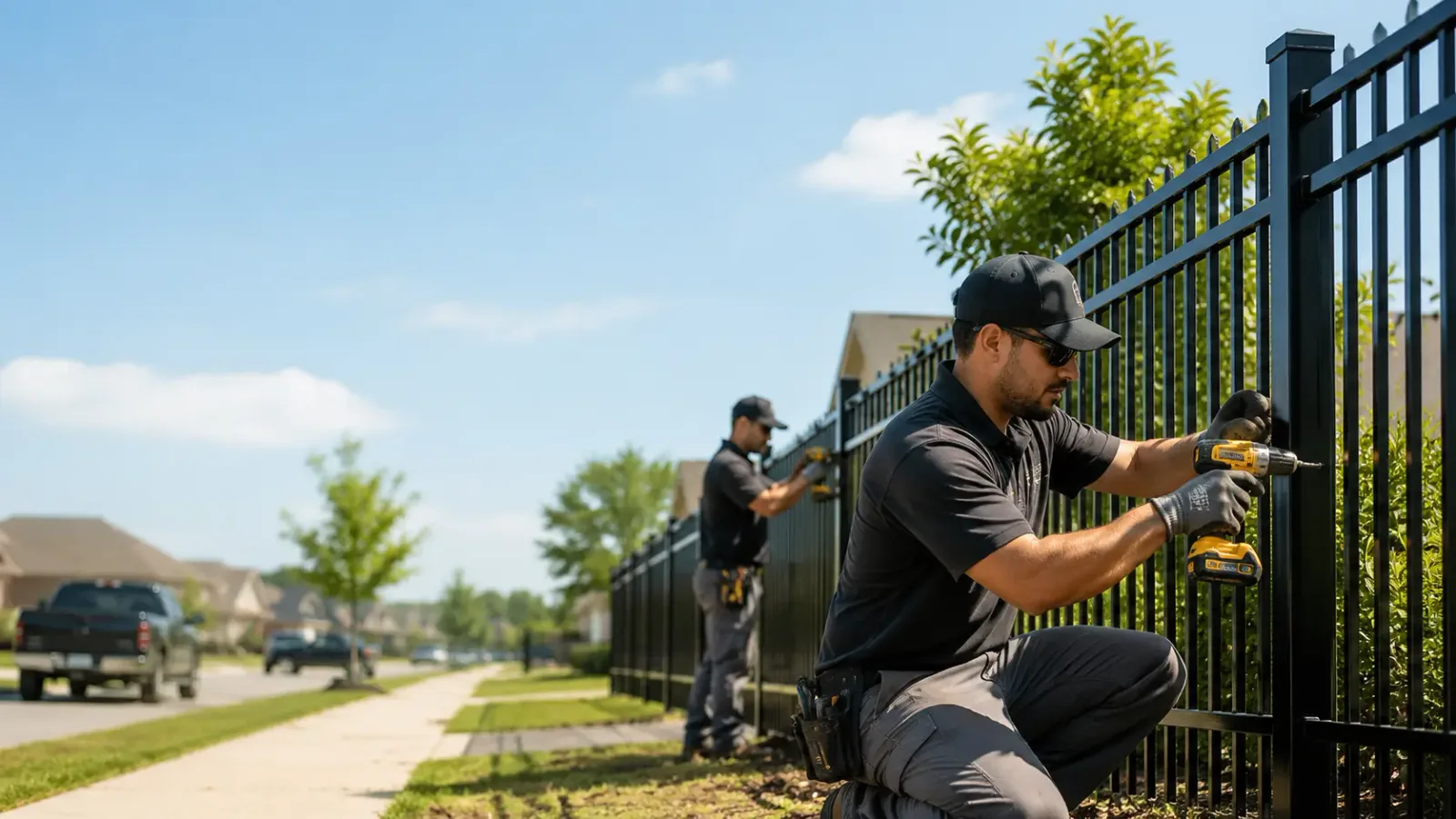 Metal Fence Installation in Dresden, TN